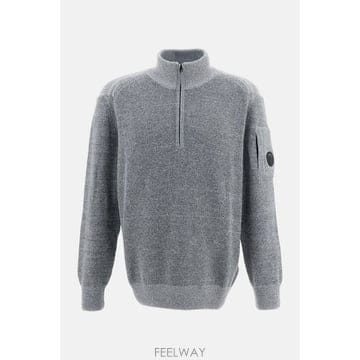 26 F/W CP 컴퍼니 스웨터 폴로 카라 인 후리스 니트 21CMK B0032332277