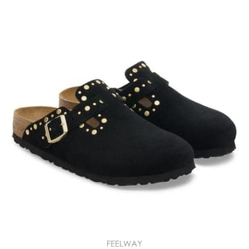 Birkenstock 26FW ���˽�Ź �� ������ BOSTON RIVET 1030491 BLACK26FW ���˽�Ź �� ������ BOSTON RIVET 1030491 BLACK