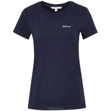 Barbour 25SS �ٹ� ���� Ƽ���� LTS0666 LTS NY73 NAVY25SS �ٹ� ���� Ƽ���� LTS0666 LTS NY73 NAVY