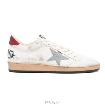 Golden Goose 26FW ��籸�� �� ��Ÿ �����̵� ����Ŀ�� GMF00117 F00677712155 WHITE SILVER26FW ��籸�� �� ��Ÿ �����̵� ����Ŀ�� GMF00117 F0067