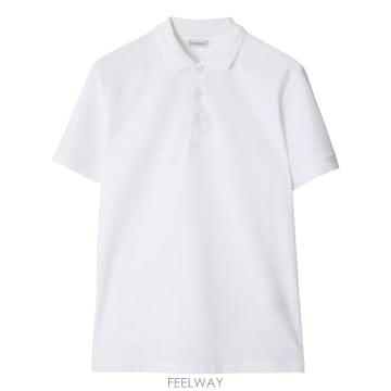 Burberry 26SS ������ ��ư ���� Ƽ���� 8099166 A1464 White26SS ������ ��ư ���� Ƽ���� 8099166 A1464 White