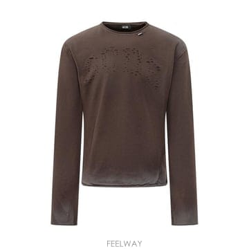 GCDS 26FW �����𿡽� ���� Ƽ���� C2MBQC070J110 393M DELICIOSO BROWN26FW �����𿡽� ���� Ƽ���� C2MBQC070J110 393M DELICIO