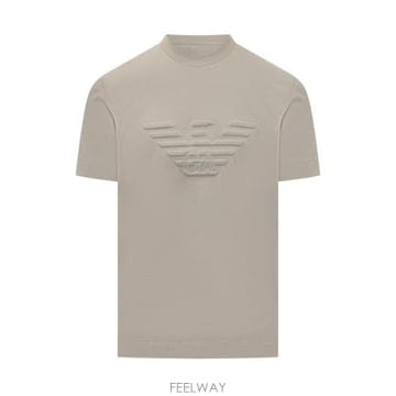Armani 26SS �������� �Ƹ����� ���� Ƽ���� EM004911AF13715 M6372 PUSSYWILLOW GRAY26SS �������� �Ƹ����� ���� Ƽ���� EM004911AF13715 M63