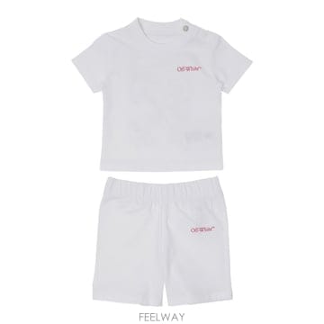 26 S/S 오프화이트 애로우 SPLAT 저지 셋 (KIDS 상품)  B0042271889