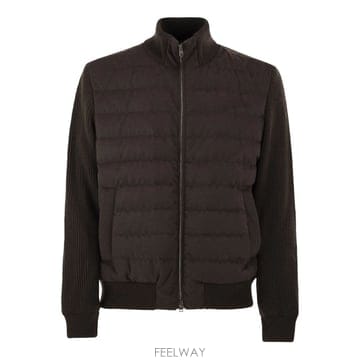 에르노 리조트 자켓 인 울블렌드 멜랑주 플란넬 PI00121UR12 B0302504106