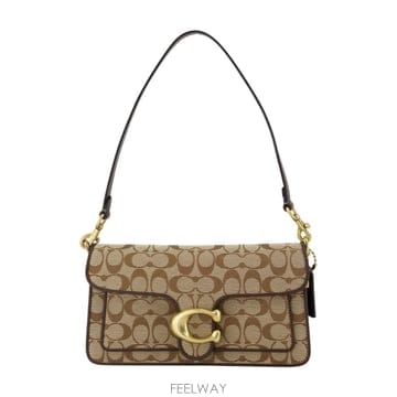 26 F/W 코치 소프트 타비 26 숄더 백 COACH 코튼 카키 C B0732368254