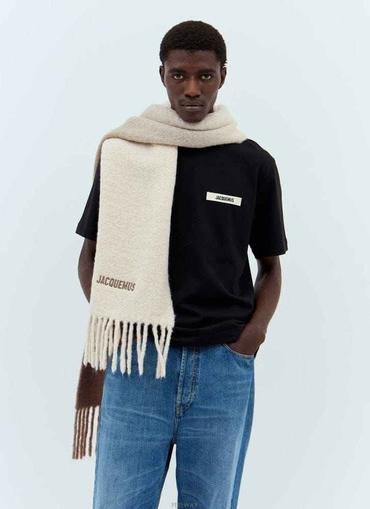 Jacquemus 24 F/W ��ũ���� LECHARPE MOISSON ��ī�� 23HAC B011121213424 F/W ��ũ���� LECHARPE MOISSON ��ī�� 23HAC B0111212