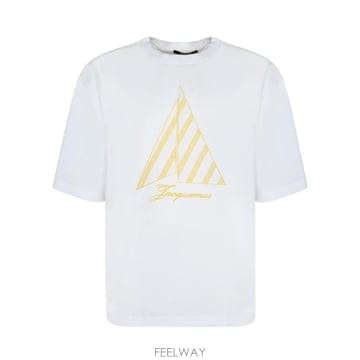 Jacquemus 26SS ��ũ���� ���ϸ��� Ƽ���� TSU00321 AJ00285 1NH White26SS ��ũ���� ���ϸ��� Ƽ���� TSU00321 AJ00285 1NH Whi
