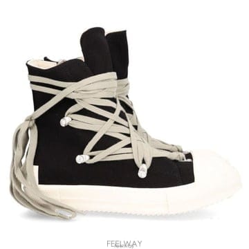 26 FW 릭오웬스 다크쉐도우 하이탑 스니커즈 블랙 DU02F6809DOH1W1