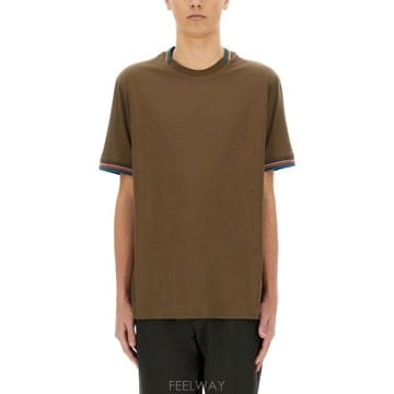 Paul Smith 25SS �� ���̽� ���� Ƽ���� M1R 112Y M00088 65 BROWN25SS �� ���̽� ���� Ƽ���� M1R 112Y M00088 65 BROWN