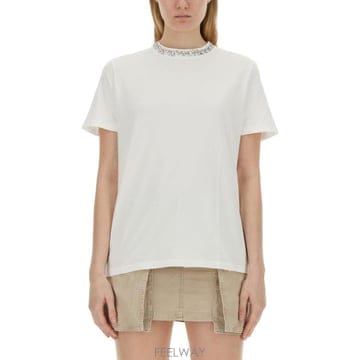 Golden Goose 25SS ��籸�� ī���� ũ����Ż Ƽ���� GWP01220 P00067310363 WHITE25SS ��籸�� ī���� ũ����Ż Ƽ���� GWP01220 P0006731