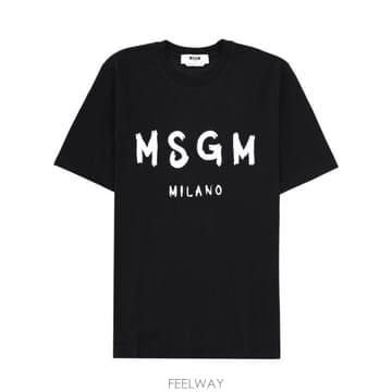 MSGM 26FW ���������� ���� Ƽ���� 2000MM510 20000299 BLACK26FW ���������� ���� Ƽ���� 2000MM510 20000299 BLACK