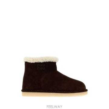 Miu Miu 26FW �̿�̿� �����̵� ��Ŭ ���� 5T515EFZF15Z0G F0003 Brown26FW �̿�̿� �����̵� ��Ŭ ���� 5T515EFZF15Z0G F0003 