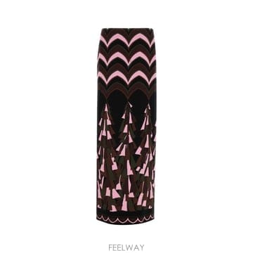 Emilio Pucci 26FW ���и���Ǫġ ��ĿƮ 6URW126U842 076 Printed26FW ���и���Ǫġ ��ĿƮ 6URW126U842 076 Printed