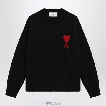 [A1] 아미 UKS838018 니트 스웨터 풀오버 점퍼 여성 UKS838018009