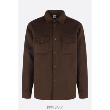 [E32]아스페시 CE11P51712331 남성 자켓 ASPESI 13 Dub overshirt in woo