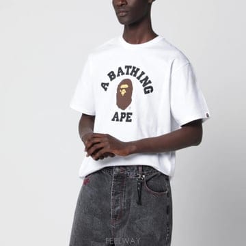 Bape [T56]������ 001TEM801001MCO White ���� Ƽ���� ����[T56]������ 001TEM801001MCO White ���� Ƽ���� ����
