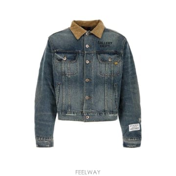 GALLERY DEPT. [X45]����������Ʈ��Ʈ OUT008 WASHEDINDIGO ���� ������ ��Ʈ ����� Denim jacket[X45]����������Ʈ��Ʈ OUT008 WASHEDINDIGO ���� ������ 
