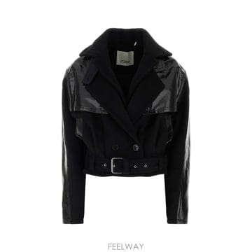 [X45]이자벨마랑 MA0595FAD4D03I 01BK 여성 자켓 베스트 다운베스트 질렛 Black wool