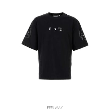 Off White [X45]����ȭ��Ʈ 44MAA120F26J006001 BLACK ���� Ƽ���� �μҸ� ž Black cotto[X45]����ȭ��Ʈ 44MAA120F26J006001 BLACK ���� Ƽ���� 