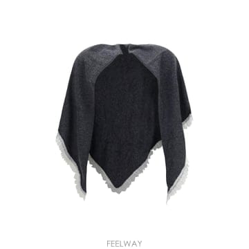 GANNI [K68]���� B3020272 252 ���� ��ī�� �񵵸� ����� ���÷� Openwork wool Cape[K68]���� B3020272 252 ���� ��ī�� �񵵸� ����� ����