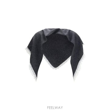 GANNI [K68]���� B3020251 252 ���� ��ī�� �񵵸� ����� ���÷� Openwork wool Cape[K68]���� B3020251 252 ���� ��ī�� �񵵸� ����� ����