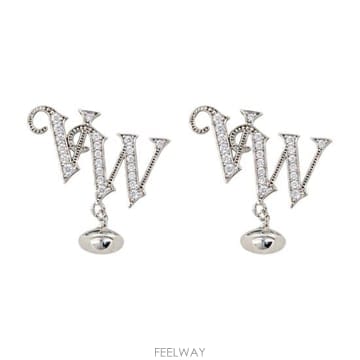 ViVienne westwood 26FW ���ȿ���Ʈ��� �̾ 6201039G 02P102 P102 SILVER26FW ���ȿ���Ʈ��� �̾ 6201039G 02P102 P102 SILV