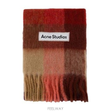 Acne 26FW ��ũ�� ��Ʃ��� ����� üũ ���÷� CA0084 DXV MULTICOLOR26FW ��ũ�� ��Ʃ��� ����� üũ ���÷� CA0084 DXV MUL