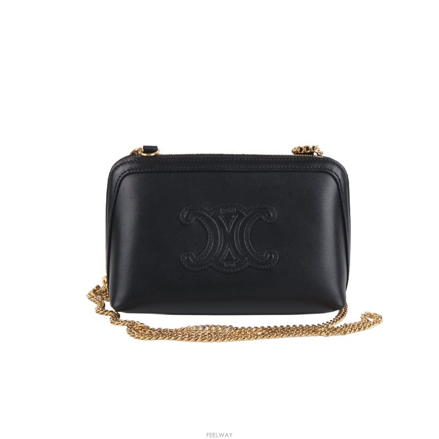 CELINE [�߰���ǰ�ٿ�] ������ ���� Ʈ������ ü�� Ŭ��ġ ũ�ν��� 10E383DR8[�߰���ǰ�ٿ�] ������ ���� Ʈ������ ü�� Ŭ��ġ ũ�ν�