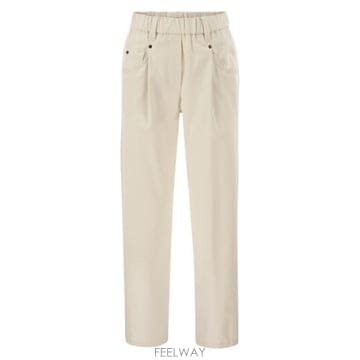 Brunello Cucinelli 26FW ���ڷ� ��ġ�ڸ� ��Ʈ����Ʈ ���� MA126P8417 CREAM26FW ���ڷ� ��ġ�ڸ� ��Ʈ����Ʈ ���� MA126P8417 CREA