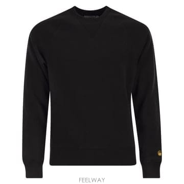 26SS 칼하트 체이스 스웨트셔츠 I033660 BLACK