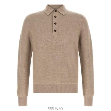 (해외배송) 제냐 Zegna Oasi 캐시미어 니트 폴로셔츠 UIK74A4145