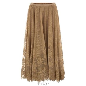 Fabiana Filippi 26FW �ĺ�Ƴ� �ʸ��� �� ��ĿƮ GND216F850 BEIGE26FW �ĺ�Ƴ� �ʸ��� �� ��ĿƮ GND216F850 BEIGE