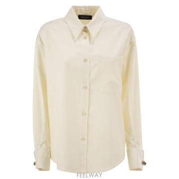 Fabiana Filippi 26FW �ĺ�Ƴ� �ʸ��� ����콺 ���� CAD226F693 CREAM26FW �ĺ�Ƴ� �ʸ��� ����콺 ���� CAD226F693 CREAM