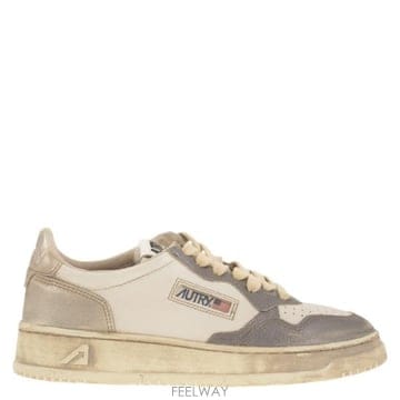 AUTRY 25FW ��Ʈ�� ���� ��Ƽ�� �޴޸���Ʈ �ο� ���� ����Ŀ�� AVLW WHITE GREY25FW ��Ʈ�� ���� ��Ƽ�� �޴޸���Ʈ �ο� ���� ����Ŀ�� 