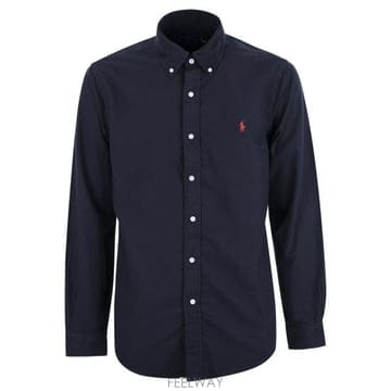 Ralph Lauren 26SS ���� �����η� Ŀ���� �� ��ư �ٿ� ���� 710772290 NAVY26SS ���� �����η� Ŀ���� �� ��ư �ٿ� ���� 710772290 
