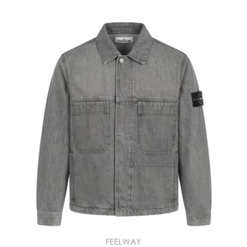 인더샵 STONE ISLAND 스톤아일랜드 그레이 자켓