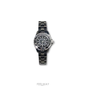 [라운지엘] 샤넬 J12 워치 블랙 33MM H9742