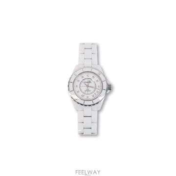 [라운지엘] 샤넬 J12 워치 화이트 38MM H5700