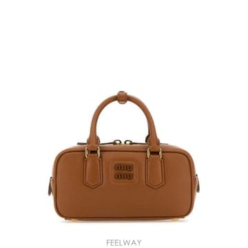 Miu Miu 26FW �̿�̿� �Ƹ�ī�� �ΰ� ��Ʈ�� 5BB142VOONACR3 F0046 Camel26FW �̿�̿� �Ƹ�ī�� �ΰ� ��Ʈ�� 5BB142VOONACR3 F004
