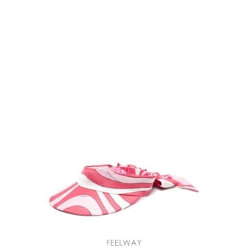 Emilio Pucci PUCCI printed silk twill visor 12350643142920 TP725830013PUCCI printed silk twill visor 12350643142920 TP725830