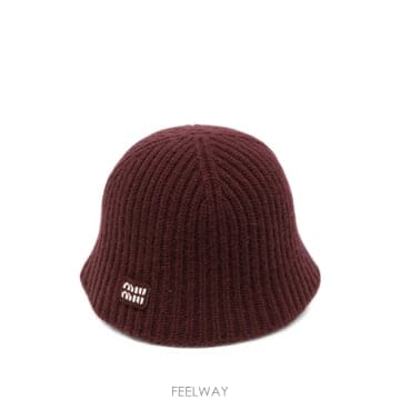 Miu Miu �̿�̿� ribbed knit beanie hat 12350639538440 TP725830002�̿�̿� ribbed knit beanie hat 12350639538440 TP72583