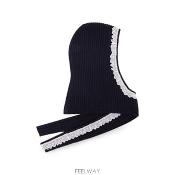 GANNI ���� balaclava in blue wool 12350633672968 TP725829991���� balaclava in blue wool 12350633672968 TP725829991