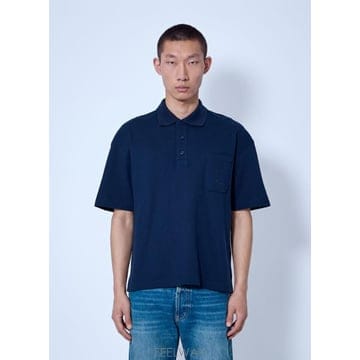 Saint Laurent 26 FW ���ζ� ���� Cassandre Polo In Cotton Pique 862765 Y38FL 40326 FW ���ζ� ���� Cassandre Polo In Cotton Pique 86276