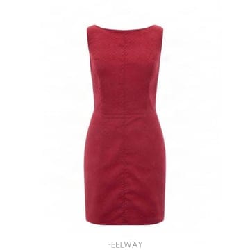 Elisabetta Franchi 피쉬 스케일 패턴 태피터 미니 드레스 AB02567E2 CG5 TP9801