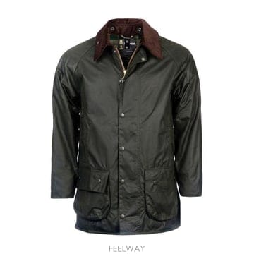 Barbour Beaufort 긴소매 왁스 재킷 MWX0017 SG91VERDE TP980125253