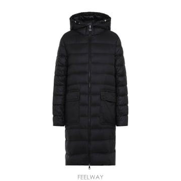 몽클레르 세단 로고 패치 후드 코트 K10931C00007597YF 999 TP980088599