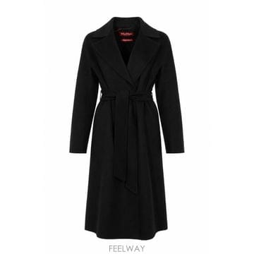 Max Mara Studio 벨티드 랩 코트 2626016021600 007 TP980096034