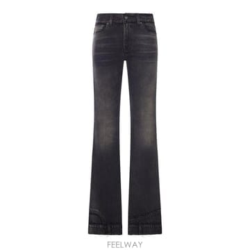 하이쿠레 로고 패치 디스트레스드 진 HEW03374DF119 L0938 TP980074081
