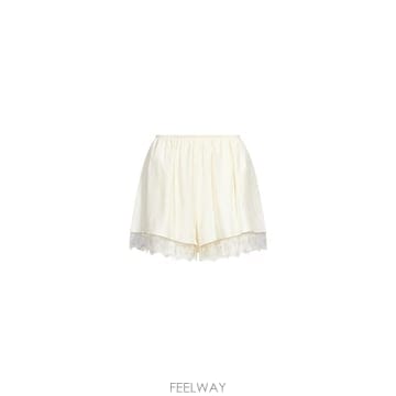 시몬 로샤 레이스 트림 릴렉스핏 쇼츠 4230T0514 CRM TP980073487